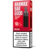 Jednorázová e-cigareta Aramax Bar Malina 18 mg 6000 potáhnutí 1 ks