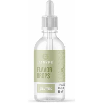 Espyre Flavor Drops 50 ml Gin a tonic – Sleviste.cz