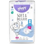 Bella Baby Happy Soft&Delicate 3 Midi 5–9 kg 70 ks – Hledejceny.cz