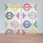 Sablio Záclony Metro: 2ks 150x250cm – Hledejceny.cz