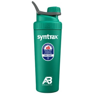 Syntrax Láhev Aerobottle Nerezová 900 ml - tyrkysová – Sleviste.cz