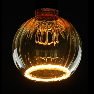Segula LED floating G125 E27 4W straight zlatá 55074 – Hledejceny.cz