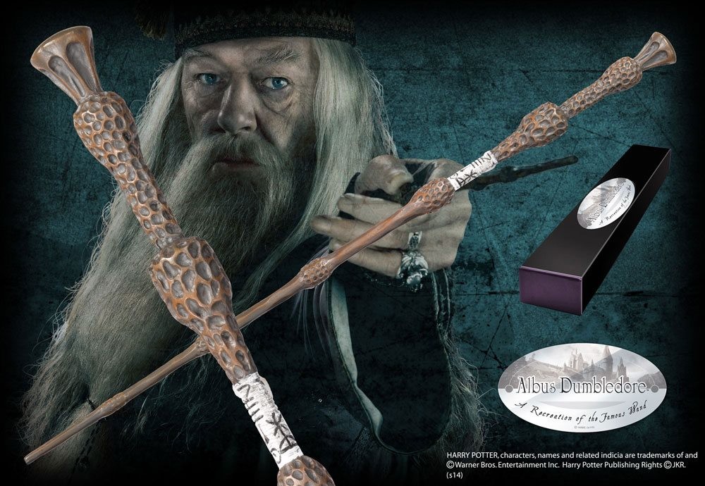 Noble Collection Kouzelnická hůlka Albus Brumbál Albus Dumbledore Character Edition