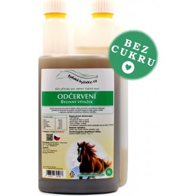 Koňské bylinky Bylinný výtažek Odčervení 1 l – Hledejceny.cz
