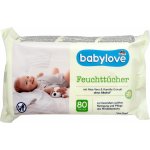 Babylove vlhčené ubrousky aloe vera 80 ks