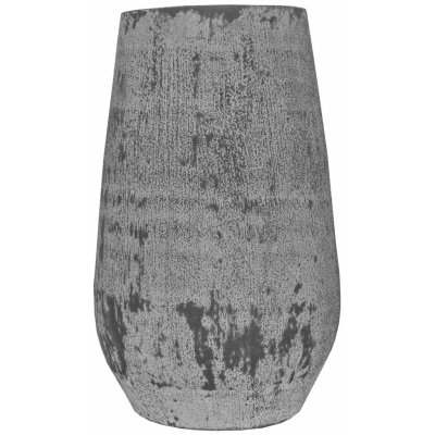 Váza keramická Toby Dark Grey 19 x 30 cm – Zboží Mobilmania