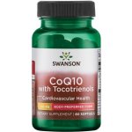 Swanson Koenzym Q10 100 mg + Tokotrienoly 10 mg 60 kapslí – Hledejceny.cz