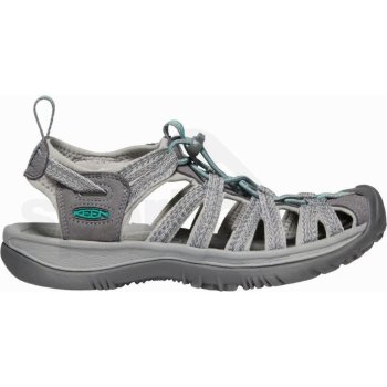 Keen Whisper W medium šedá grey/peacock green