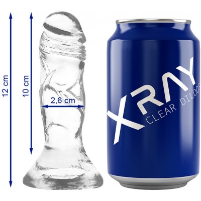 XRay Clear Cock 12 cm – Zboží Mobilmania