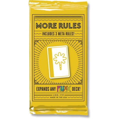 Looney Labs More Rules Expansion for Any Fluxx Deck – Hledejceny.cz