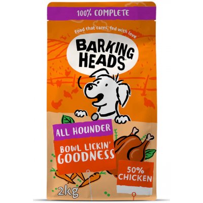 BARKING HEADS All Hounder Bowl Lickin Good Chick 12kg
