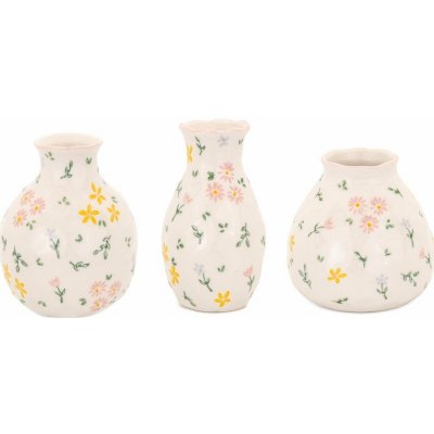 Sass & Belle Ditsy Floral váza bílá/béžová – Hledejceny.cz