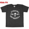 Dětské tričko ROCK OFF Tričko metal Avenged Sevenfold Classic Deathbat černá