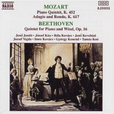 Beethoven - Piano And Wind Quintet Op. 16 – Zboží Mobilmania