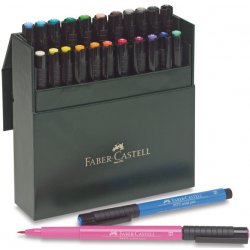 Faber-Castell 6714 Pitt Artist Pen Brush studio box 24 ks