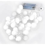 Solight LED vánoční řetěz barevné koule 40x LED 4m 2x AA – Zboží Mobilmania