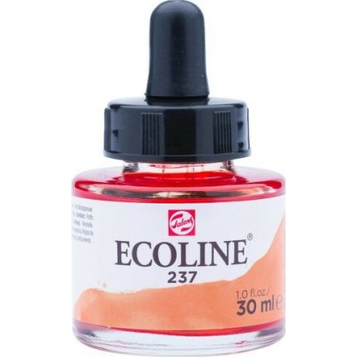 Ecoline Royal Talens Akvarelový inkoust 30ml deep orange – Zboží Mobilmania