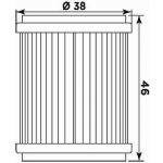 MIW Olejový filtr Y4013 – Sleviste.cz