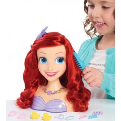 Mattel česací hlava Ariel 22 cm