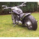 Ráfek zadní Motorrad Burchard pro Yamaha XV 1600 Wild Star - 6,00x15" - černá – Hledejceny.cz