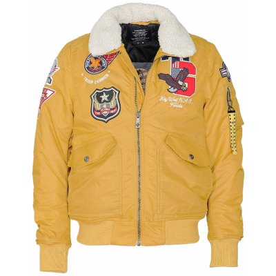 Top Gun Bomber Jacket We Fly As One žlutá – Zboží Mobilmania