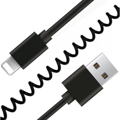 Gembird USB synchronizační a nabíjecí spirální kabel pro iPhone, 1,5m od  112 Kč - Heureka.cz
