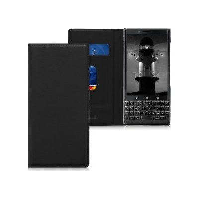 Pouzdro Kwmobile Flipový kryt Blackberry KEYtwo černé – Zboží Živě
