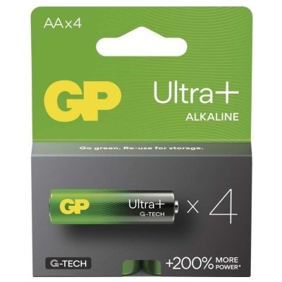 Alkalická baterie GP Ultra Plus AA (LR6)