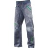 Pánské sportovní kalhoty Crazy Idea crazy pant backslash man print light jeans