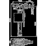 Alcadrain Napouštěcí ventil A150-3/8" – HobbyKompas.cz