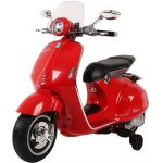 Mamido elektrický skútr Vespa GTS červená – Zboží Dáma