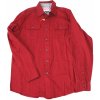 Pánská Košile Wrangler košile dlouhý rukáv Stretch Twill červená