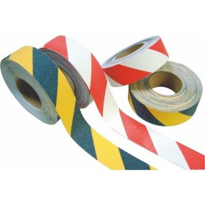 Protiskluzová páska 50 mm x 18,3 m - žlutočerná – Zboží Mobilmania