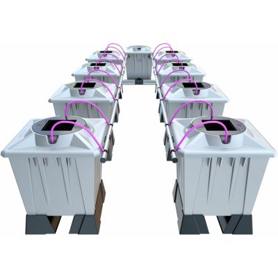 Alien Hydroponics Aero 8Pot Silver 15 l – Hledejceny.cz
