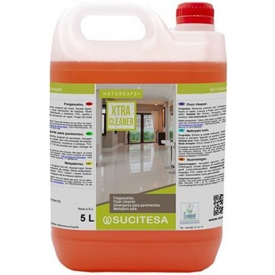 Sucitesa Natursafe Xtra Cleaner čistící přípravek na mytí podlah 5 l – Hledejceny.cz