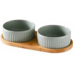 Muncher Sada keramických misek s podložkou 400 až 850 ml – Zboží Dáma