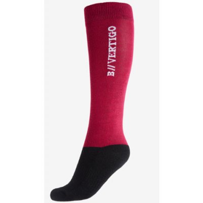 B Vertigo Jezdecké podkolenky Beryl malinové – Hledejceny.cz