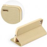 Pouzdro Forcell Luna Book Huawei P20 Lite, zlaté – Zboží Živě