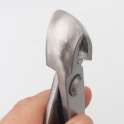 e-bonsai Konkávní kleště půlkulaté 18 cm - nerez – Zboží Dáma