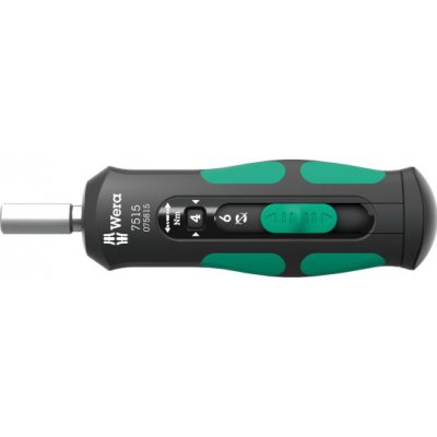 Wera Momentový šroubovák 7515 Kraftform Safe-Torque Speed, 2-6 Nm, 1/4"" – Hledejceny.cz