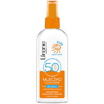 Lirene SC opalovací tělové mléko spray s vanilkovou vůní SPF50 150 ml