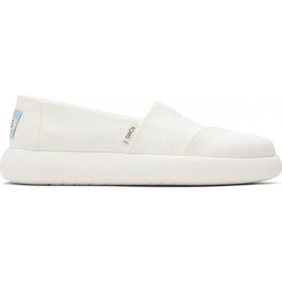 Toms Alpargata Mallow 10016730 White Canvas – Zboží Dáma