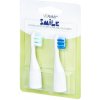 Náhradní hlavice pro elektrický zubní kartáček Vitammy Smile modrá/zelená 2 ks