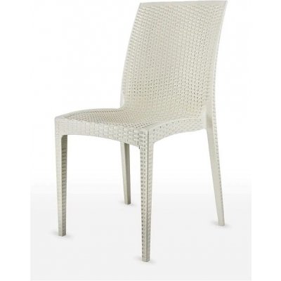 Mega Plast, plastová židle DALIA, 47 x 86 x 49 cm, stohovatelná, champagne – Zbozi.Blesk.cz