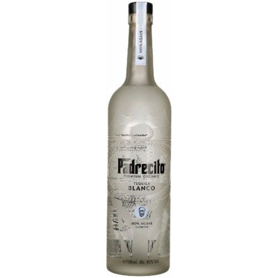 Padrecito Tequila Organic Blanco 40 % 0,7 l (holá láhev)