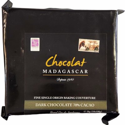 Chocolat Madagascar 70% čokoláda na vaření 1 kg