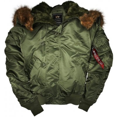 Bunda Alpha Industries N2B šalvějová – Sleviste.cz
