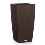 Lechuza Květináč Cubico Cottage Mokka 40 cm – Hledejceny.cz
