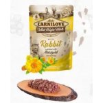 Carnilove Cat Pouch Rich in Rabbit Enriched with Marigold 85 g – Sleviste.cz