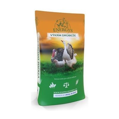 Energys Krmivo pro krůty MINI FORTE granulované 25 kg – Zboží Mobilmania